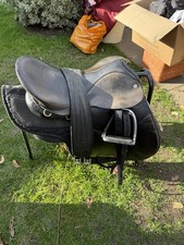 Ideal Black GP Saddle 17.5