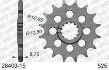 AFAM 525 Pitch Steel Front