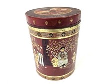 Vintage Tea Tin. Oriental
