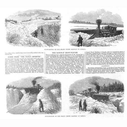 Canada snow plough - on, the