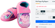 BRAND NEW Peppa Pig Slippers UK size 7 EU 24 US 8