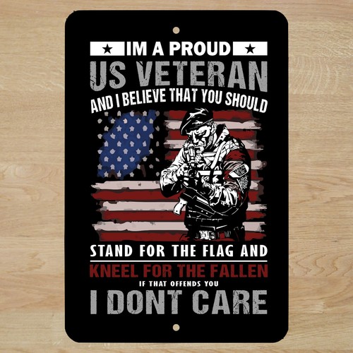 Custom army veteran flag - custom, proud