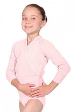 Cross over Cardigan Long Sleeve Ballet Dance Wrap Tie Acrylic Girls 22-34 RV OLI