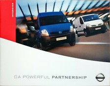 Nissan Interstar Van Brochure