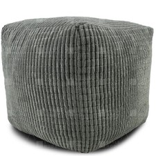 Jumbo Cord Footstool Pouffe