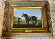 Horse painting bramhope - horse, romeo