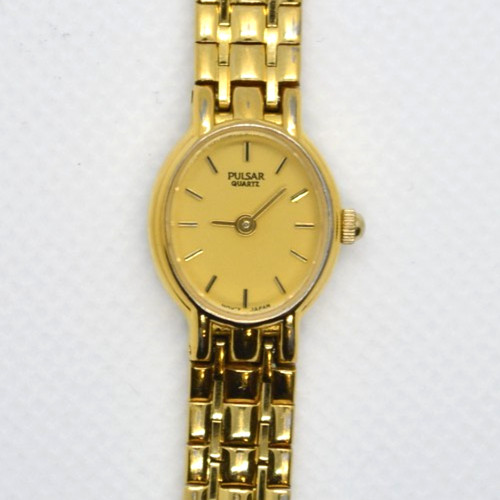Vintage pulsar quartz gold - vintage,