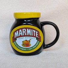 Marmite Advertising Collectable 3D Mug Cup Jar Shaped With Logo
