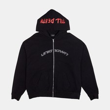 Unknown Hoodie / Size XL / Mens / Black / Cotton