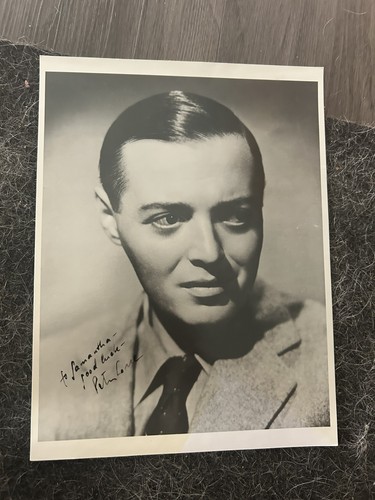 Peter lorre signed - peter, —signed