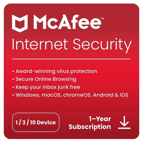 Mcafee internet security - internet, 2026
