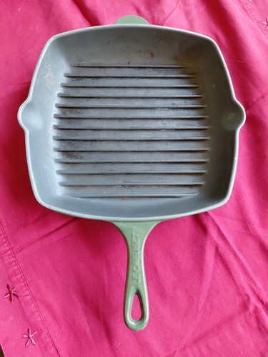 Creuset dark green square - le,
