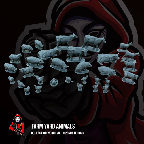 Farm yard animals - farm,