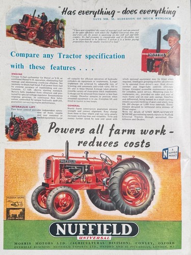 Vintage 1952 nuffield - 1952,