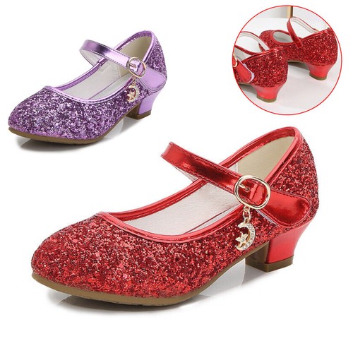 Girls low heel party mary - girls,