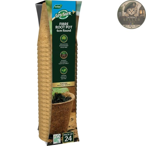 6cm biodegradable fibre - 6cm,