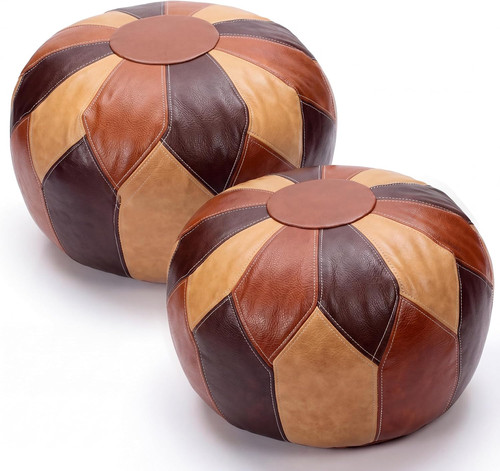 Tricolor moroccan faux leather - tricolor,