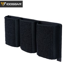 IDOGEAR Tactical 556 Triple Mag Pouch M4 Mag Holder Airsoft Gear Hook&Loop Army