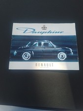 C1960s VINTAGE RENAULT DAUPHINE CAR SALES BROCHURE