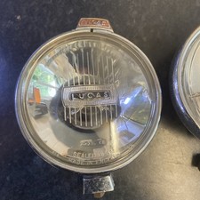 2  Lucas LR6 Vintage Car Lamp