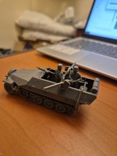 unpainted 28mm German Flamethrower Halftrack WW2 Warlord Games Bolt action
