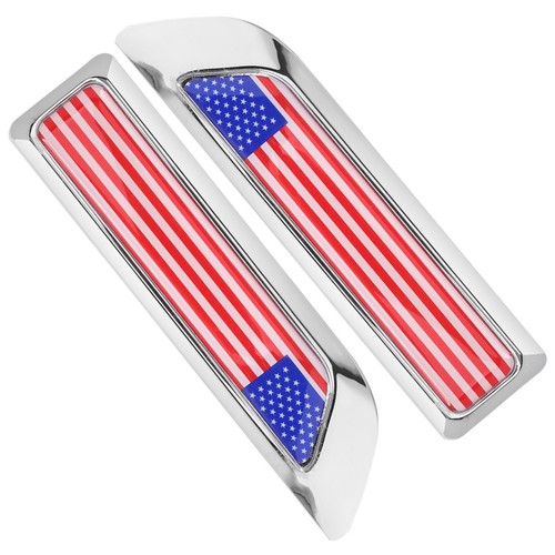 2pcs reusable metal - car, badges