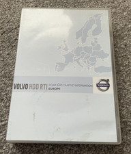 VOLVO RTI 2013 SAT NAV DISC SET 4 DVD EUROPE SATELLITE NAVIGATION USED