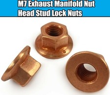 50x Exhaust Manifold Nut For