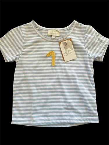 Albetta nwt blue white stripe - albetta, blue/white