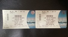 depeche mode concert tickets (x2)12/15/09 london england o2 arena