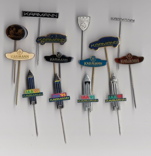 Karmann mobil car logo pin - karmann,