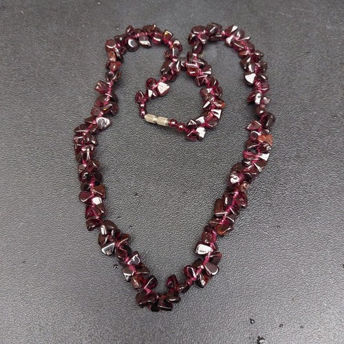 Vintage natural garnet chip - vintage,