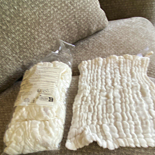 White cotton chunky - white,