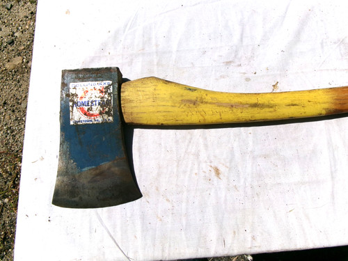 Collins homestead felling - collins, axe