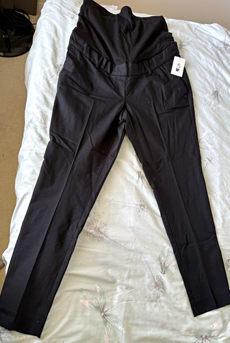 Black maternity over - maternity, over-bump