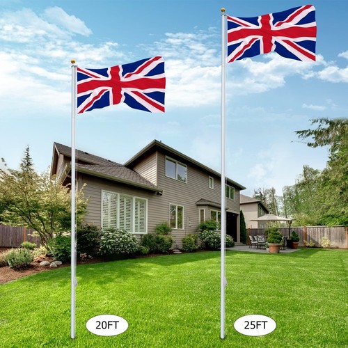 25ft sectional flagpole kit - 20/25ft,