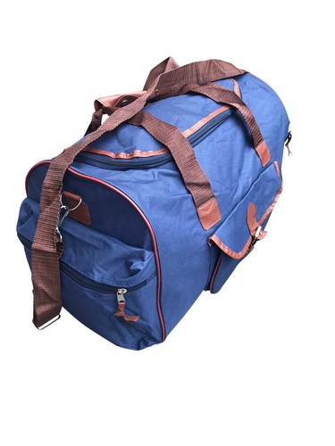 Blue large duffle travel - blue,