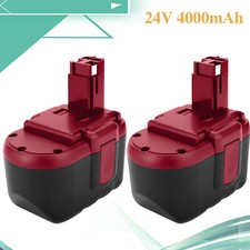 2X 4.0Ah 24V Ni-MH Battery for Bosch GKG SAW GST 24V BAT240 BAT030 BAT031 BAT299