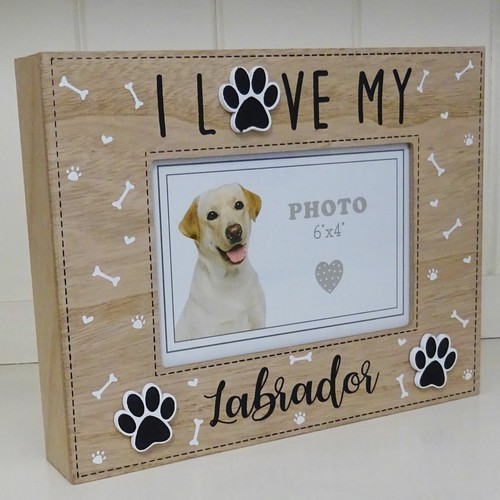Labrador photo frame - labrador,