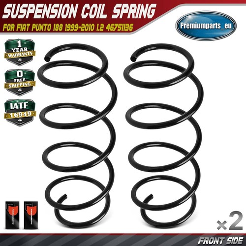 Coil springs front - 2x,