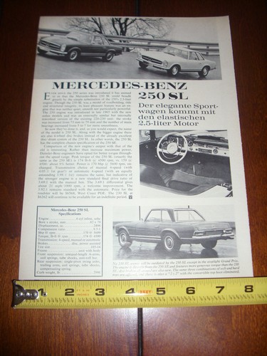 1967 mercedes benz - benz, sl