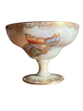 Wedgwood Fairyland Lustre Butterfly Z4832 Comport 4.5” Perfect Gilt Porcelain
