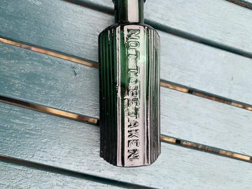 Old poison bottle - poison,