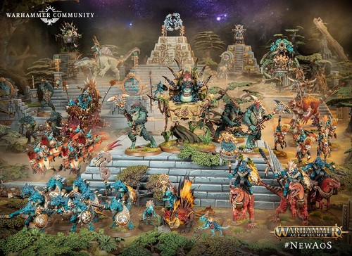 Lizardmen seraphon warhammer - /,
