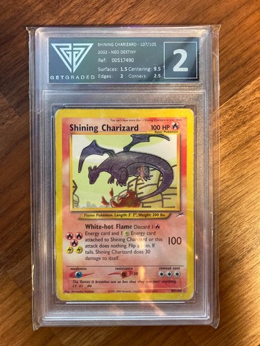 Shining charizard 107 105 neo - shining,