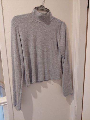 Zara women grey ribbed - zara, women's
