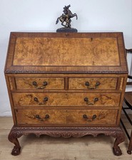 Edwardian writing bureau desk - edwardian,