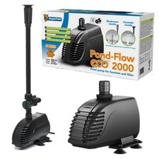 SUPERFISH POND FLOW ECO FOUNTAIN PUMP WATER GARDEN FILTER CLEAR FEATURE