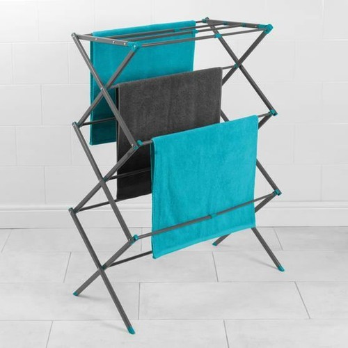 Grey tier clothes airer - 3,