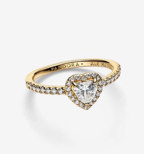 Pandora elevated heart gold - pandora,